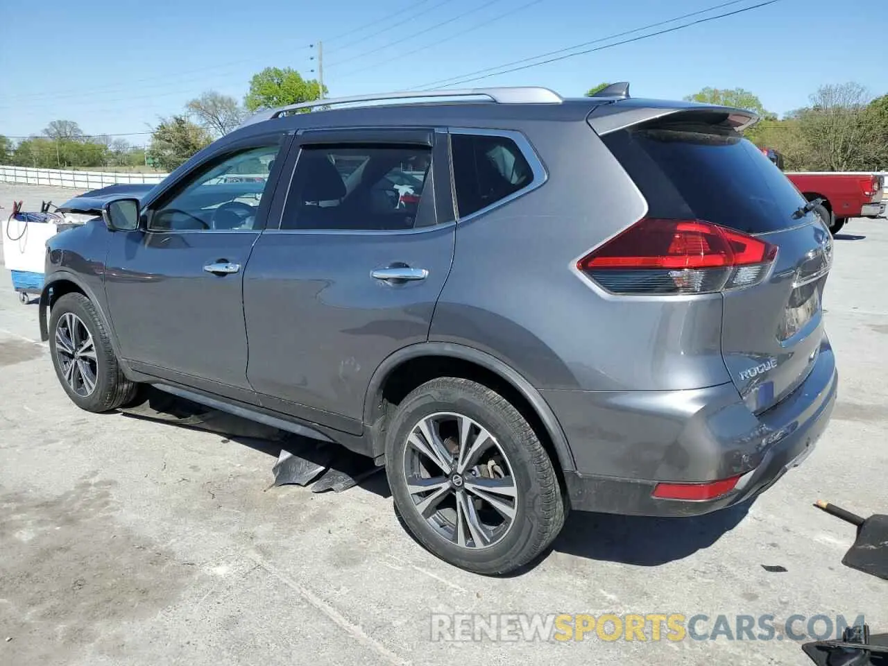 2 Photograph of a damaged car JN8AT2MV2KW395087 NISSAN ROGUE 2019