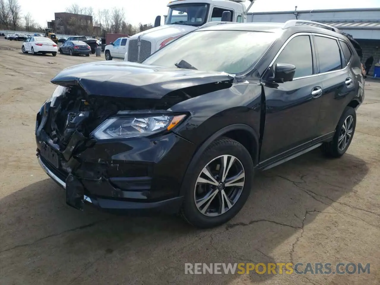 1 Photograph of a damaged car JN8AT2MV2KW395638 NISSAN ROGUE 2019