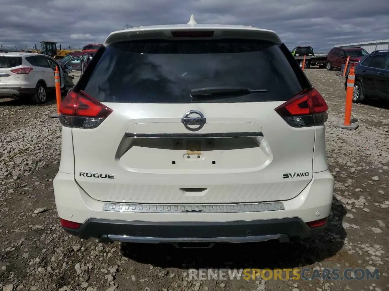 6 Photograph of a damaged car JN8AT2MV2KW395803 NISSAN ROGUE 2019
