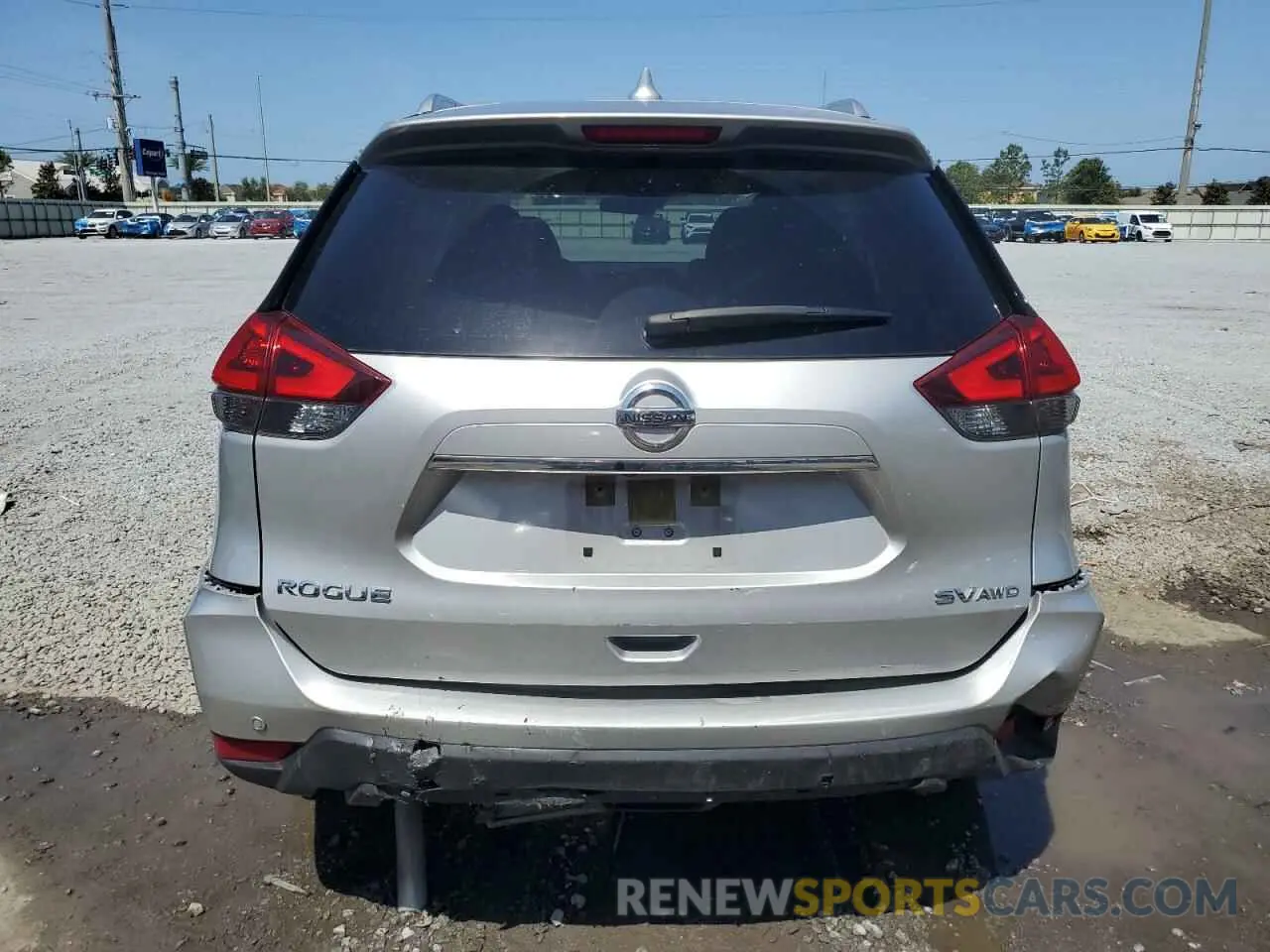 6 Photograph of a damaged car JN8AT2MV2KW401518 NISSAN ROGUE 2019