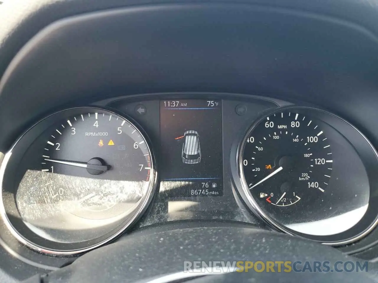 9 Photograph of a damaged car JN8AT2MV2KW401518 NISSAN ROGUE 2019