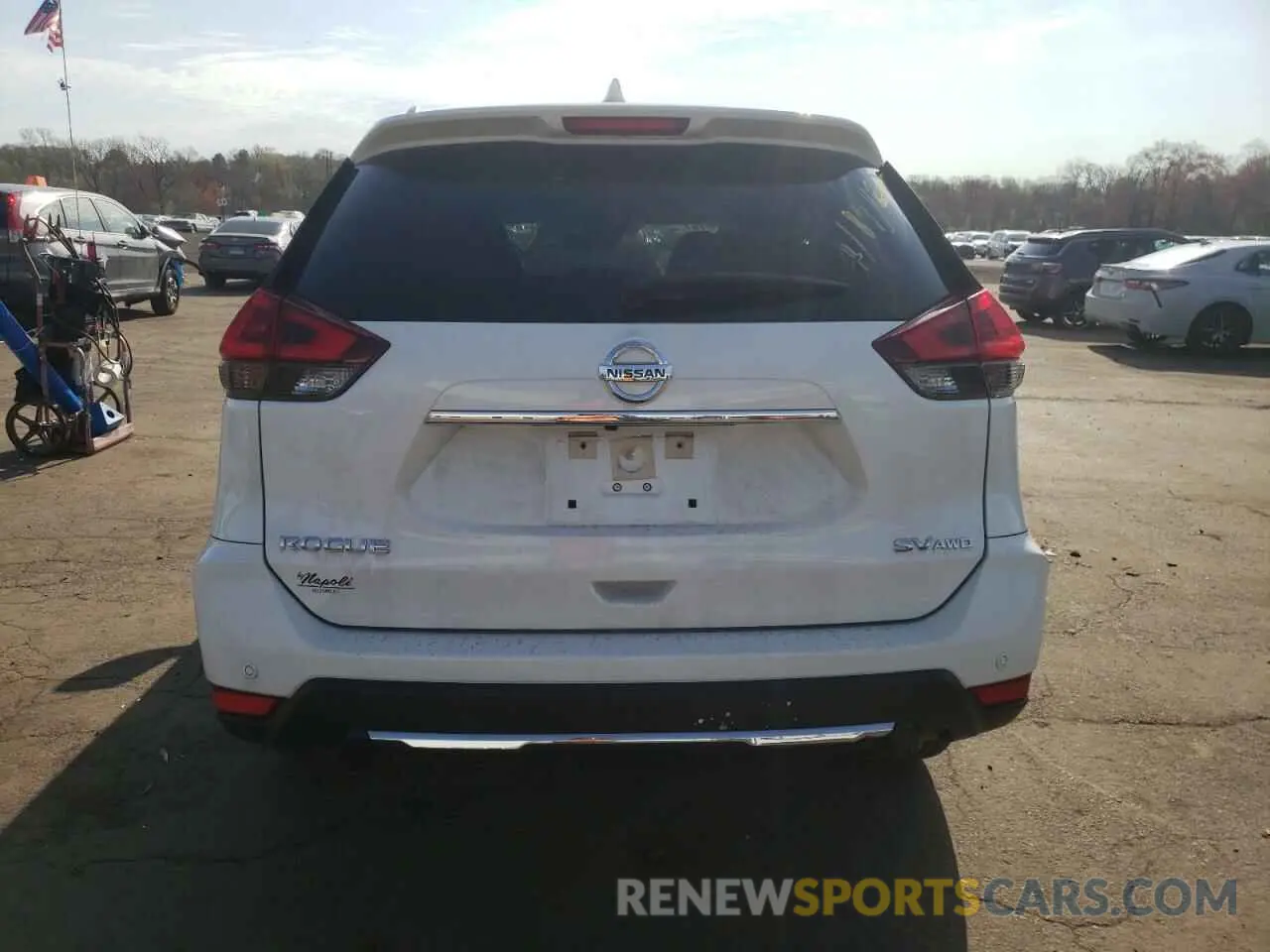 6 Photograph of a damaged car JN8AT2MV3KW377147 NISSAN ROGUE 2019