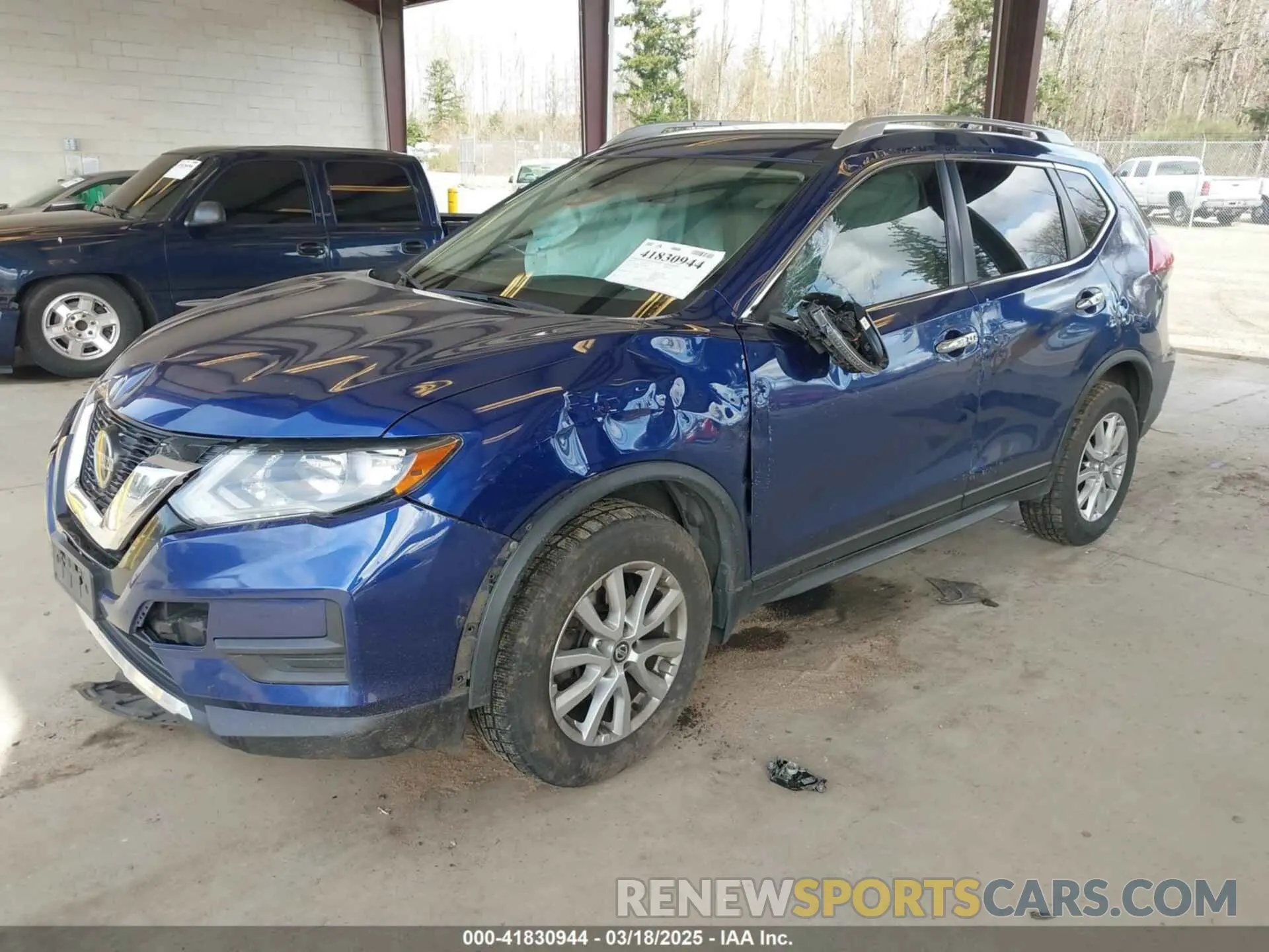 2 Photograph of a damaged car JN8AT2MV3KW383093 NISSAN ROGUE 2019