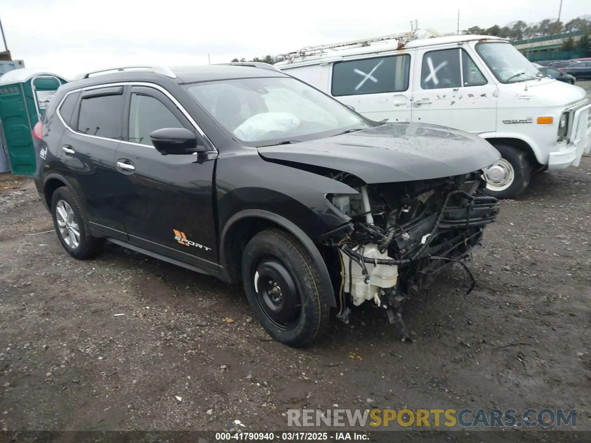 1 Photograph of a damaged car JN8AT2MV3KW391064 NISSAN ROGUE 2019