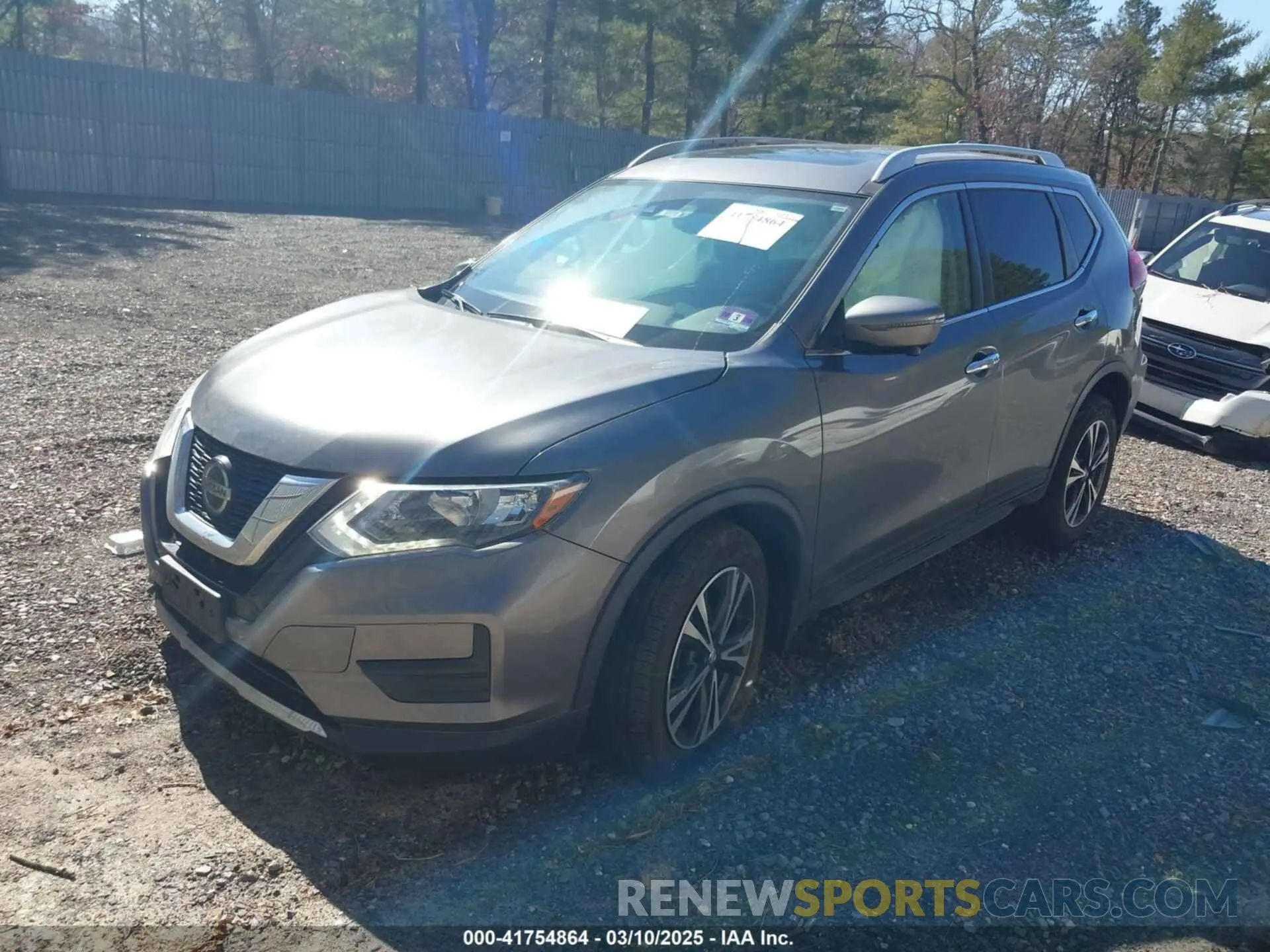 2 Photograph of a damaged car JN8AT2MV3KW392103 NISSAN ROGUE 2019
