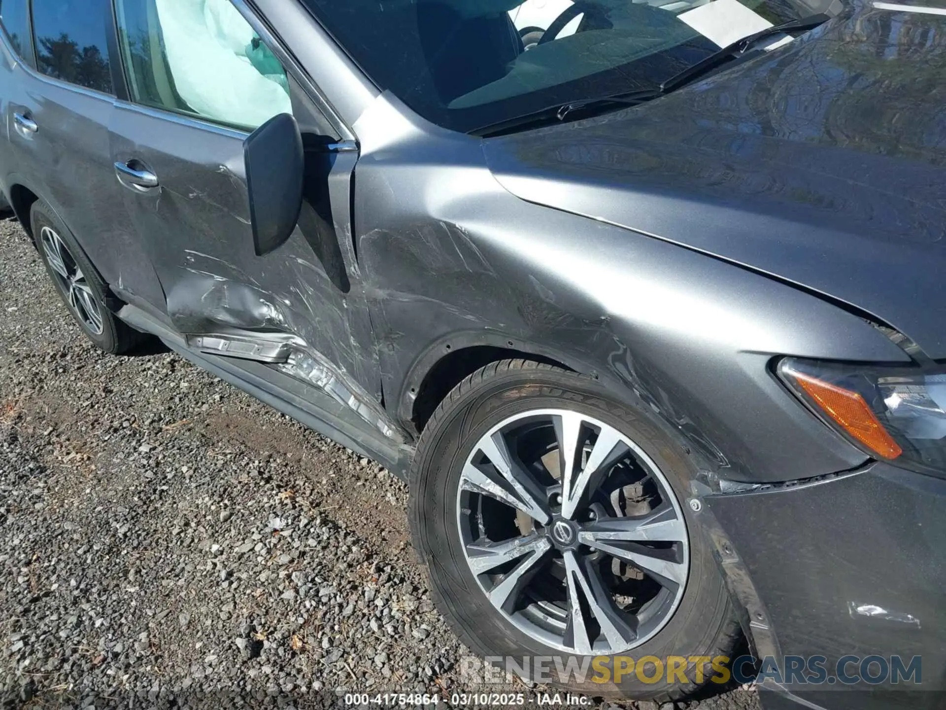 6 Photograph of a damaged car JN8AT2MV3KW392103 NISSAN ROGUE 2019