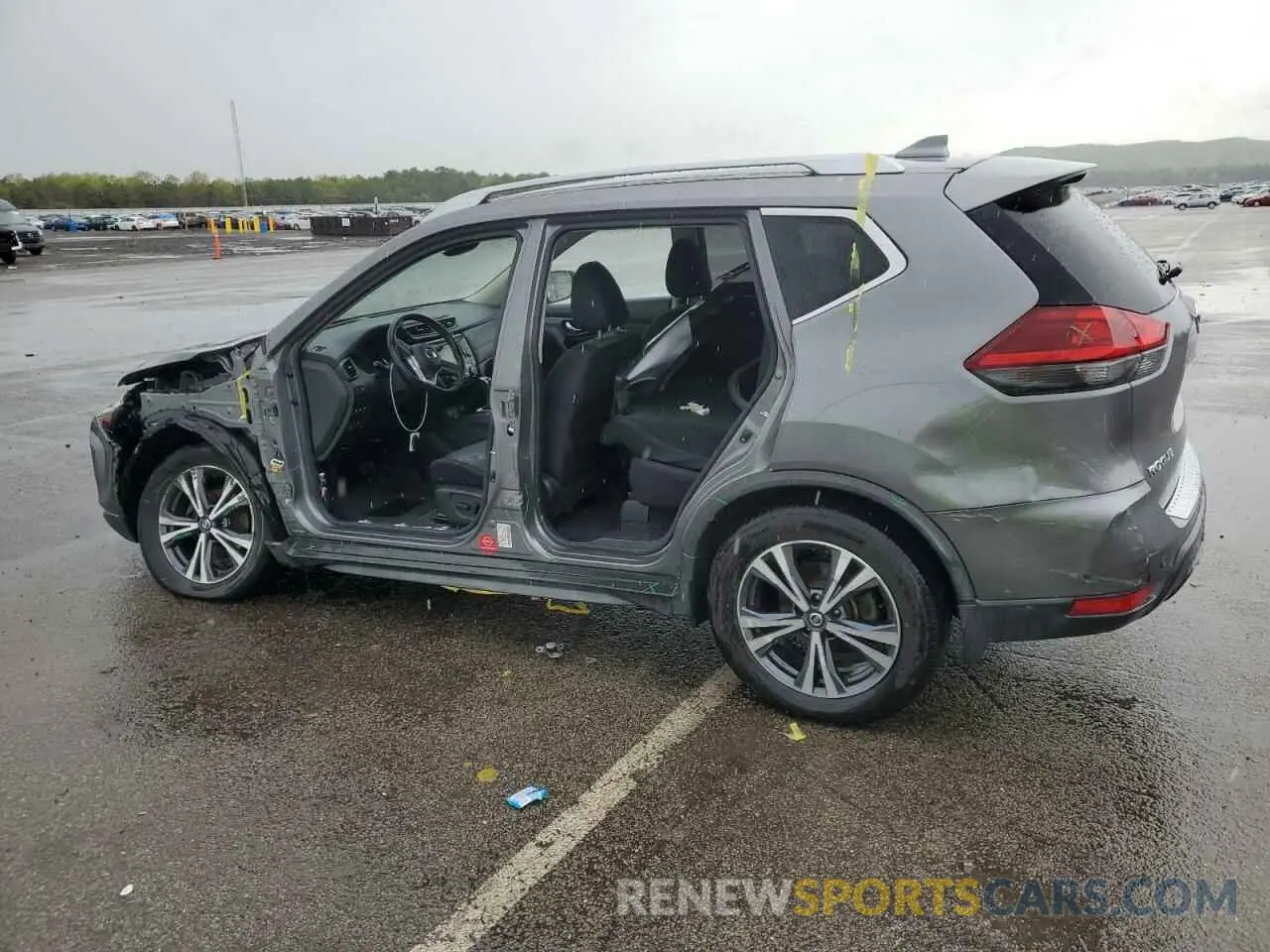 2 Photograph of a damaged car JN8AT2MV3KW396670 NISSAN ROGUE 2019
