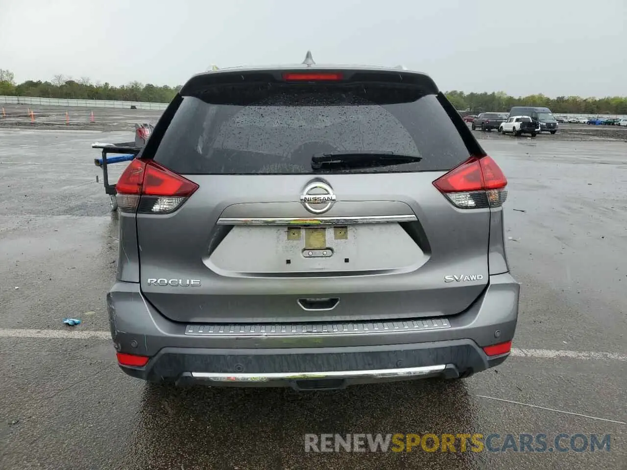 6 Photograph of a damaged car JN8AT2MV3KW396670 NISSAN ROGUE 2019
