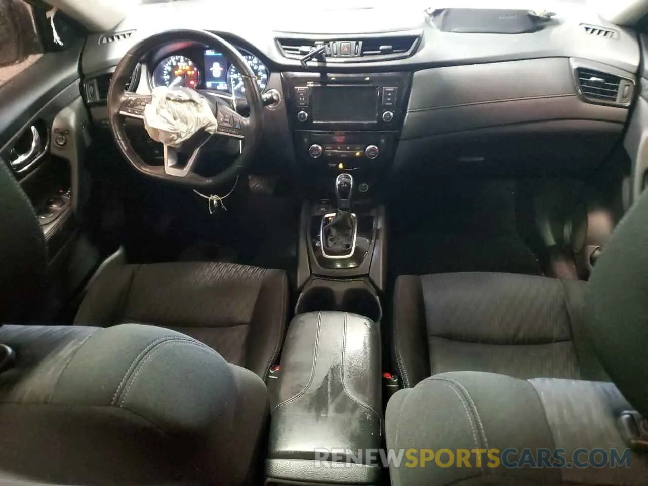8 Photograph of a damaged car JN8AT2MV3KW401558 NISSAN ROGUE 2019