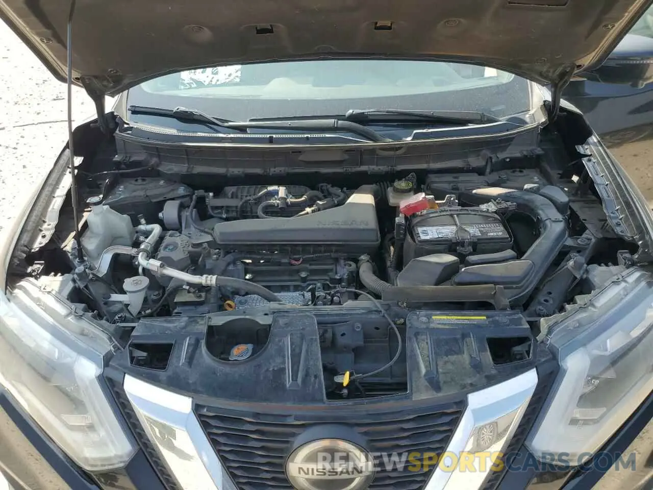 12 Photograph of a damaged car JN8AT2MV4KW384334 NISSAN ROGUE 2019