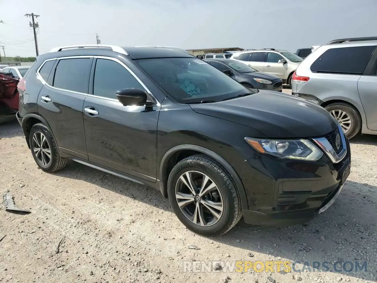 4 Photograph of a damaged car JN8AT2MV4KW384334 NISSAN ROGUE 2019