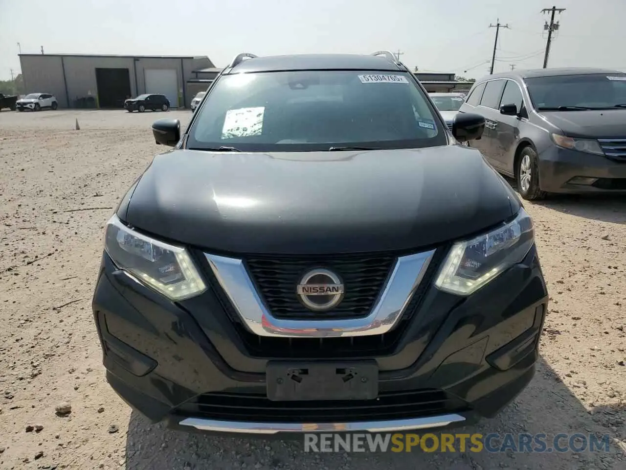 5 Photograph of a damaged car JN8AT2MV4KW384334 NISSAN ROGUE 2019
