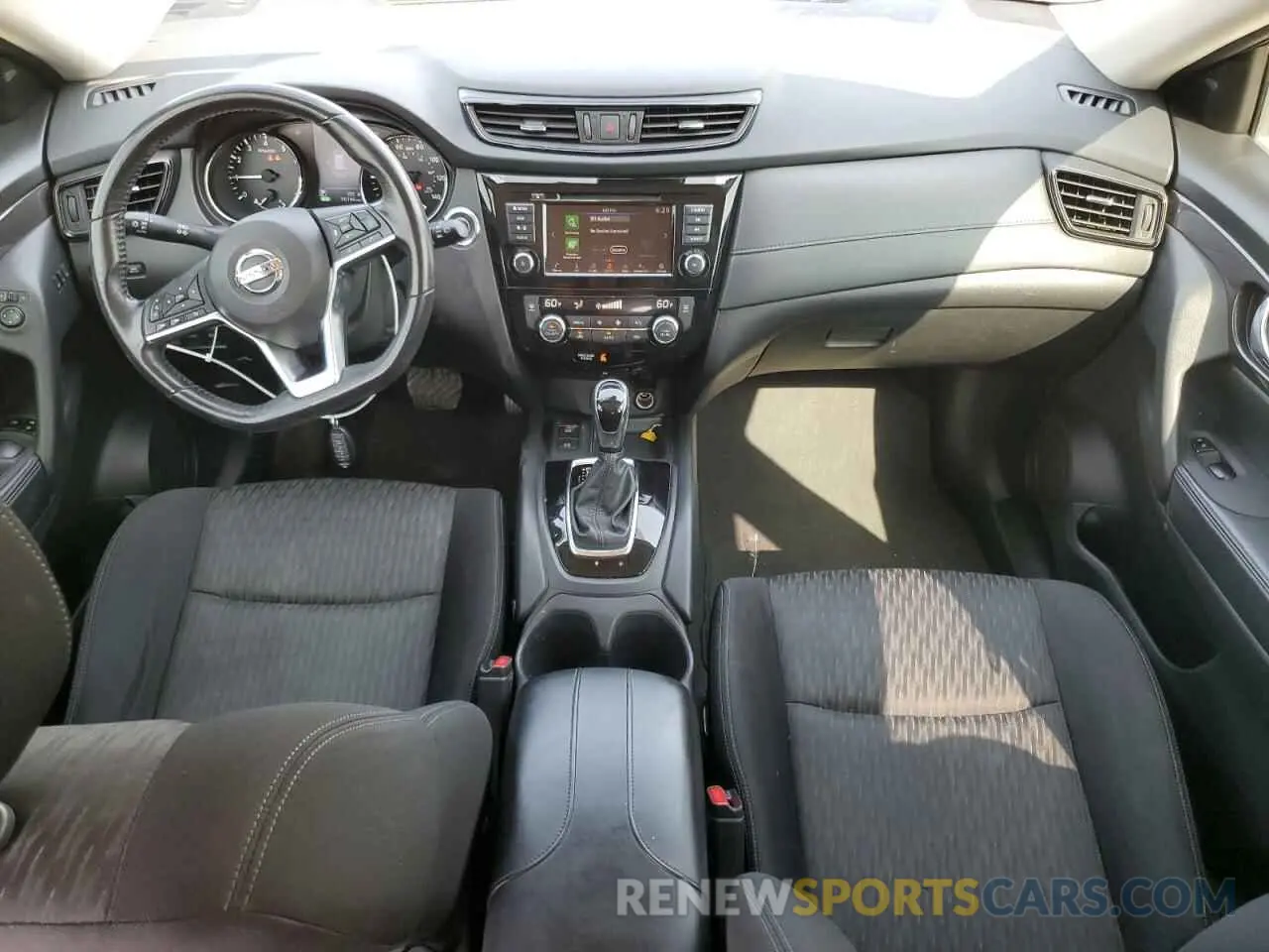 8 Photograph of a damaged car JN8AT2MV4KW384334 NISSAN ROGUE 2019