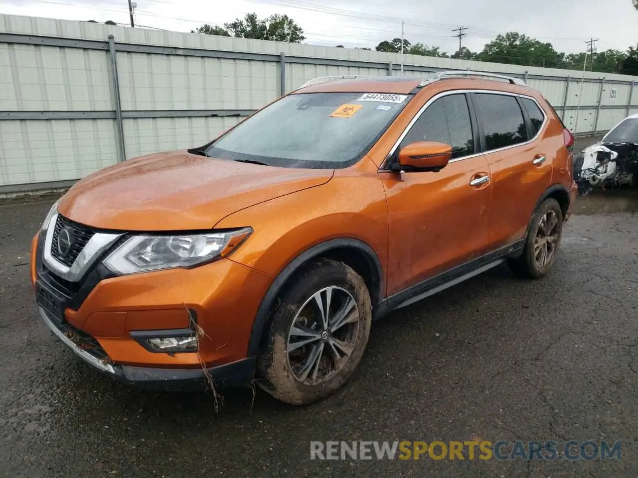 1 Photograph of a damaged car JN8AT2MV4KW389579 NISSAN ROGUE 2019