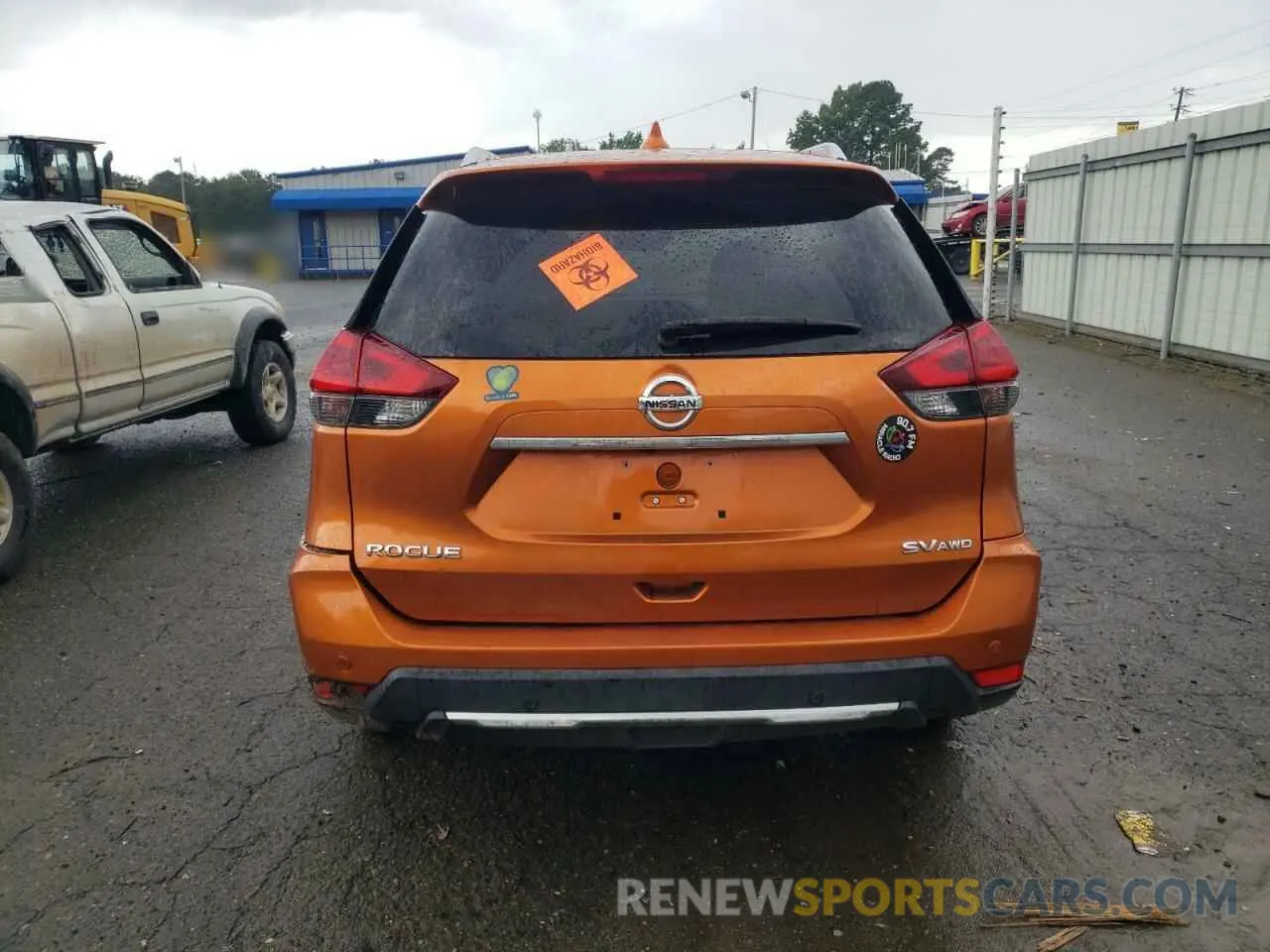 6 Photograph of a damaged car JN8AT2MV4KW389579 NISSAN ROGUE 2019
