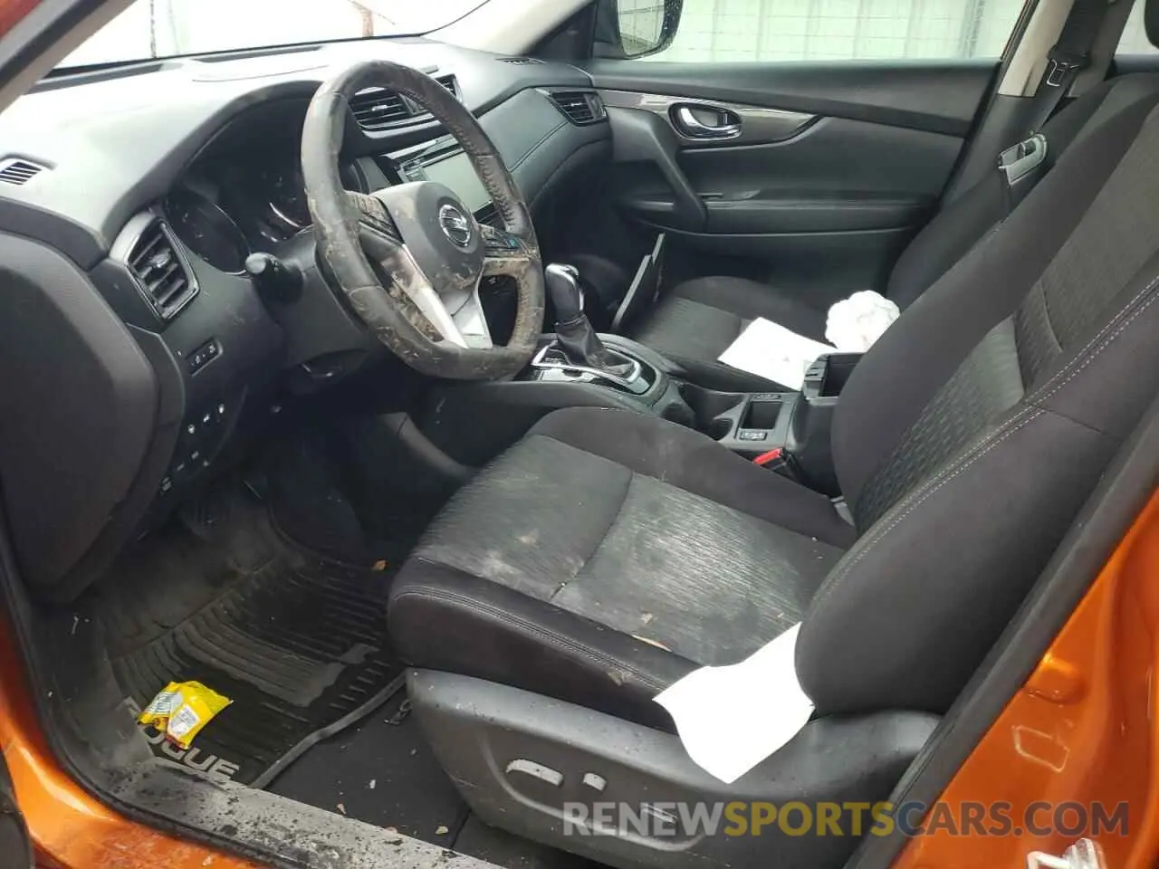 7 Photograph of a damaged car JN8AT2MV4KW389579 NISSAN ROGUE 2019