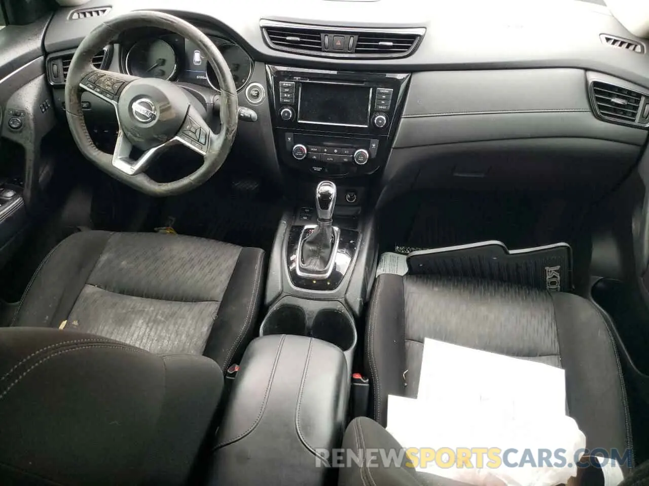 8 Photograph of a damaged car JN8AT2MV4KW389579 NISSAN ROGUE 2019