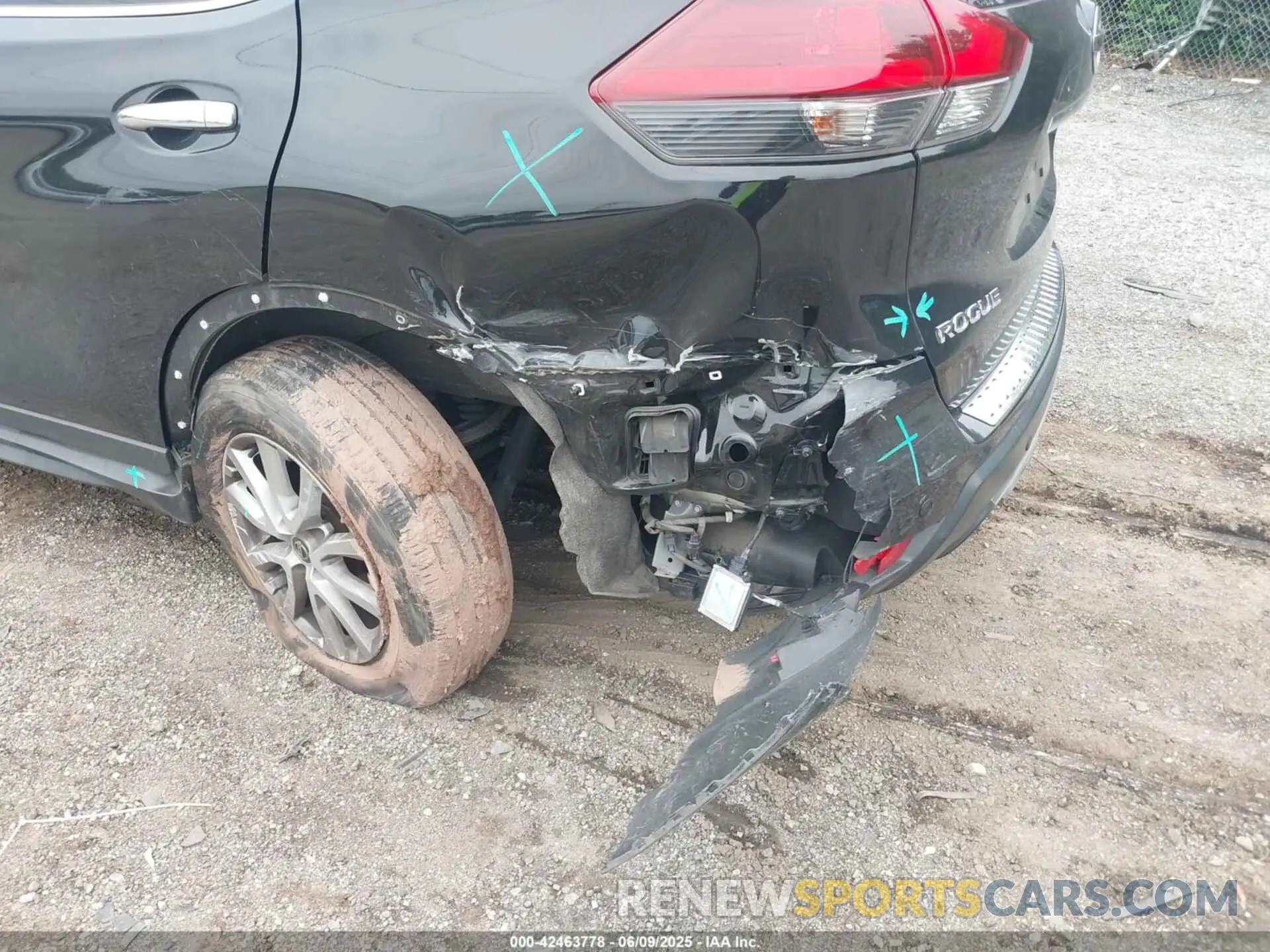 6 Photograph of a damaged car JN8AT2MV4KW392935 NISSAN ROGUE 2019