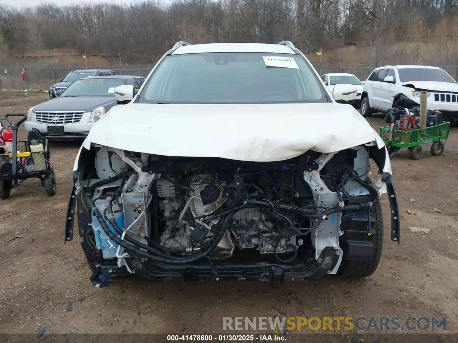 12 Photograph of a damaged car JN8AT2MV4KW398248 NISSAN ROGUE 2019