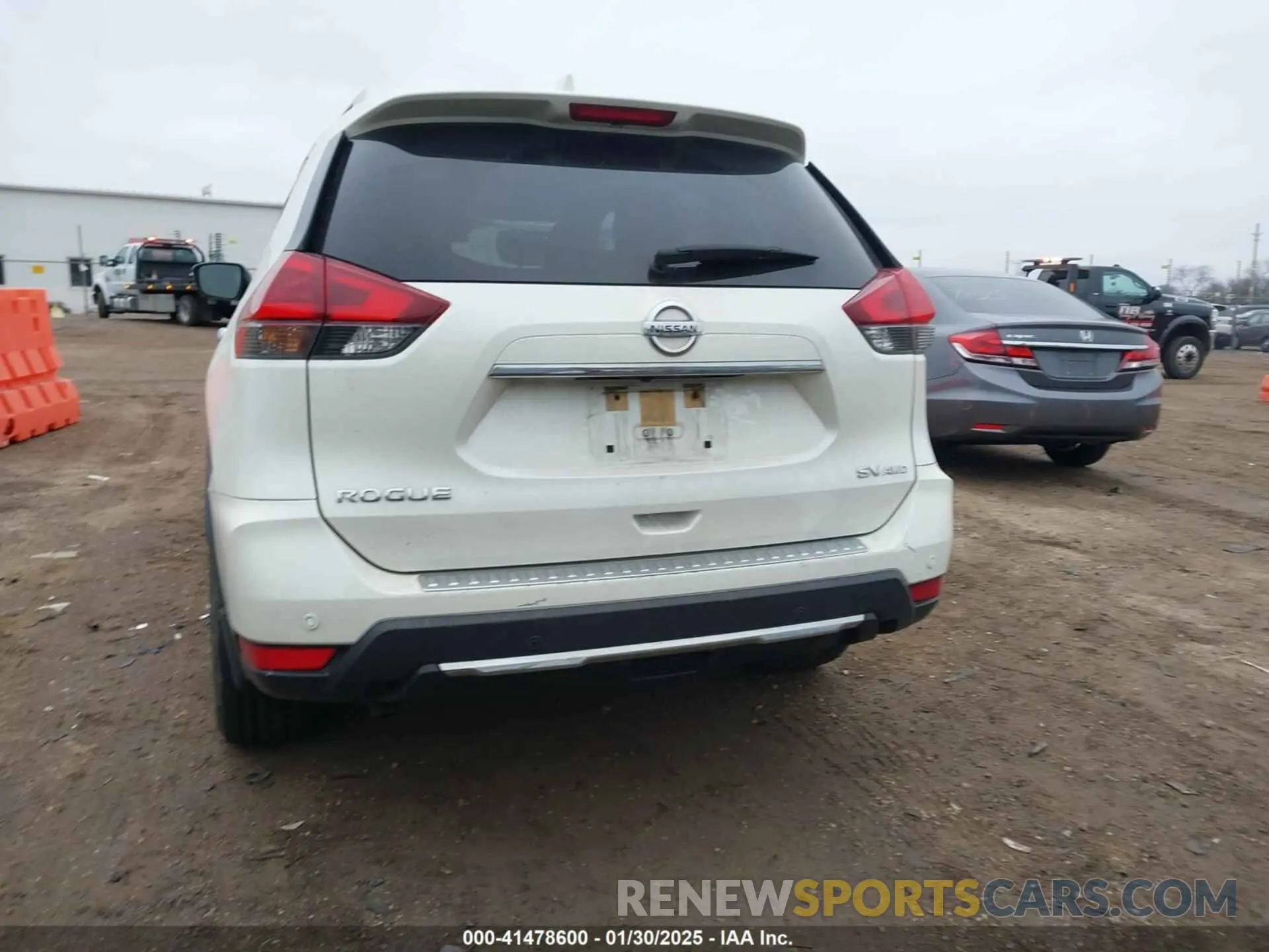 16 Photograph of a damaged car JN8AT2MV4KW398248 NISSAN ROGUE 2019