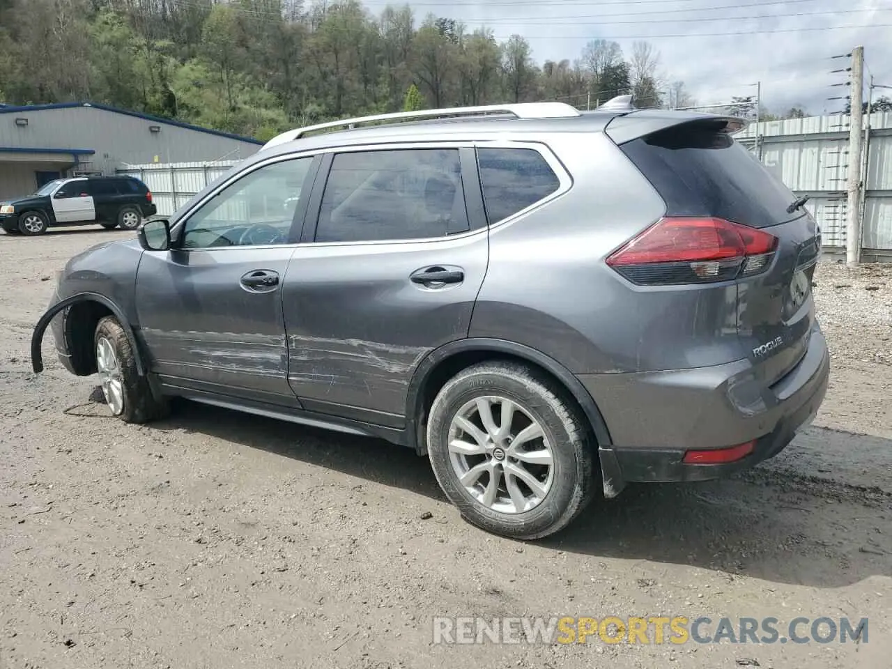 2 Photograph of a damaged car JN8AT2MV5KW371382 NISSAN ROGUE 2019