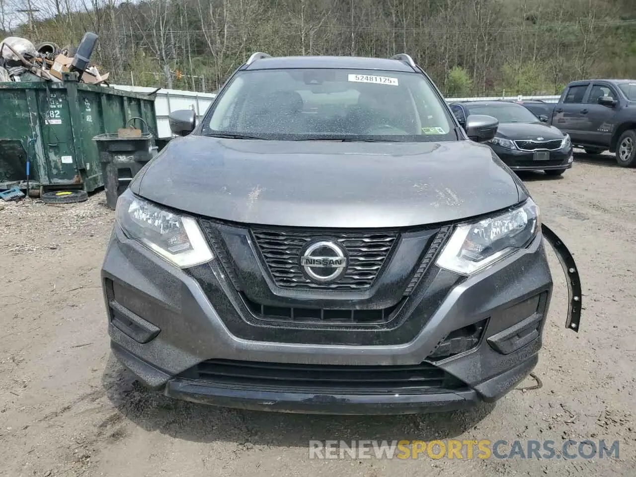 5 Photograph of a damaged car JN8AT2MV5KW371382 NISSAN ROGUE 2019
