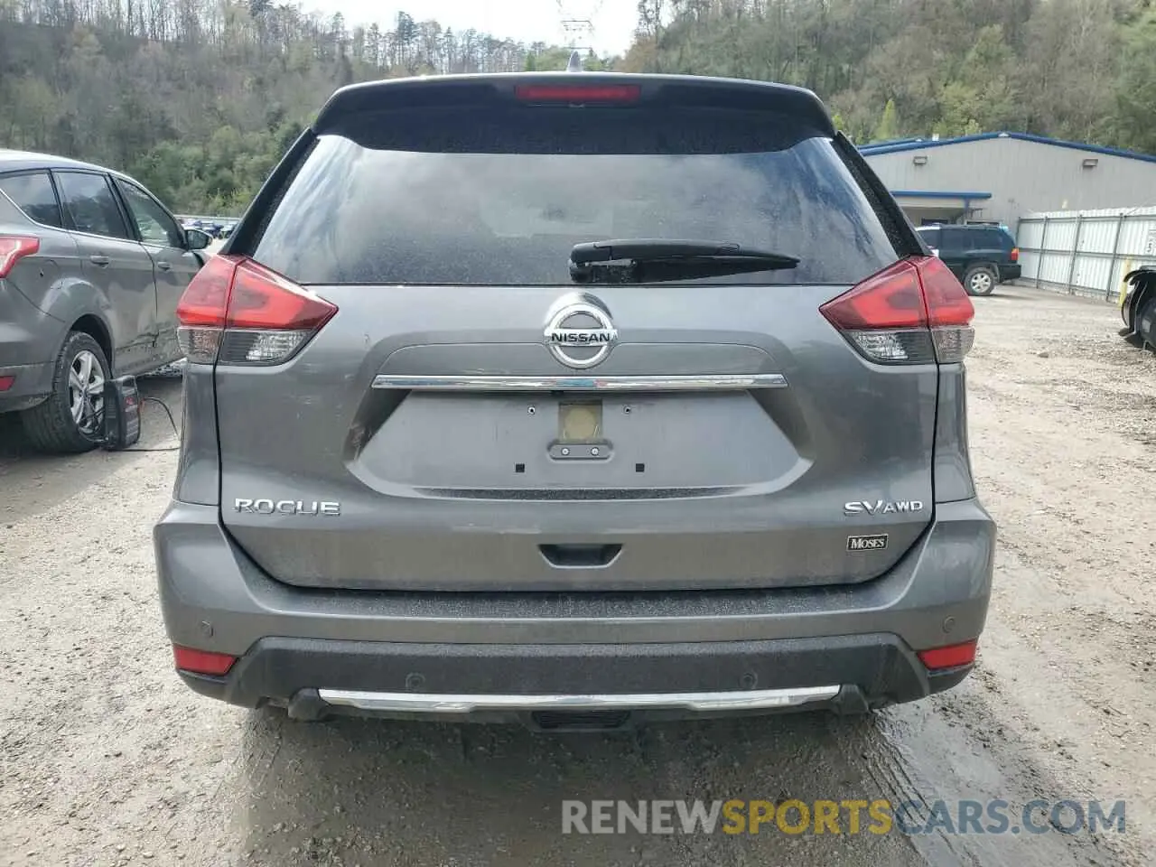 6 Photograph of a damaged car JN8AT2MV5KW371382 NISSAN ROGUE 2019