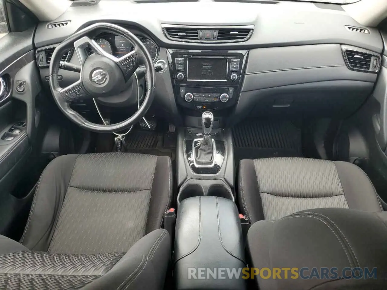8 Photograph of a damaged car JN8AT2MV5KW371382 NISSAN ROGUE 2019