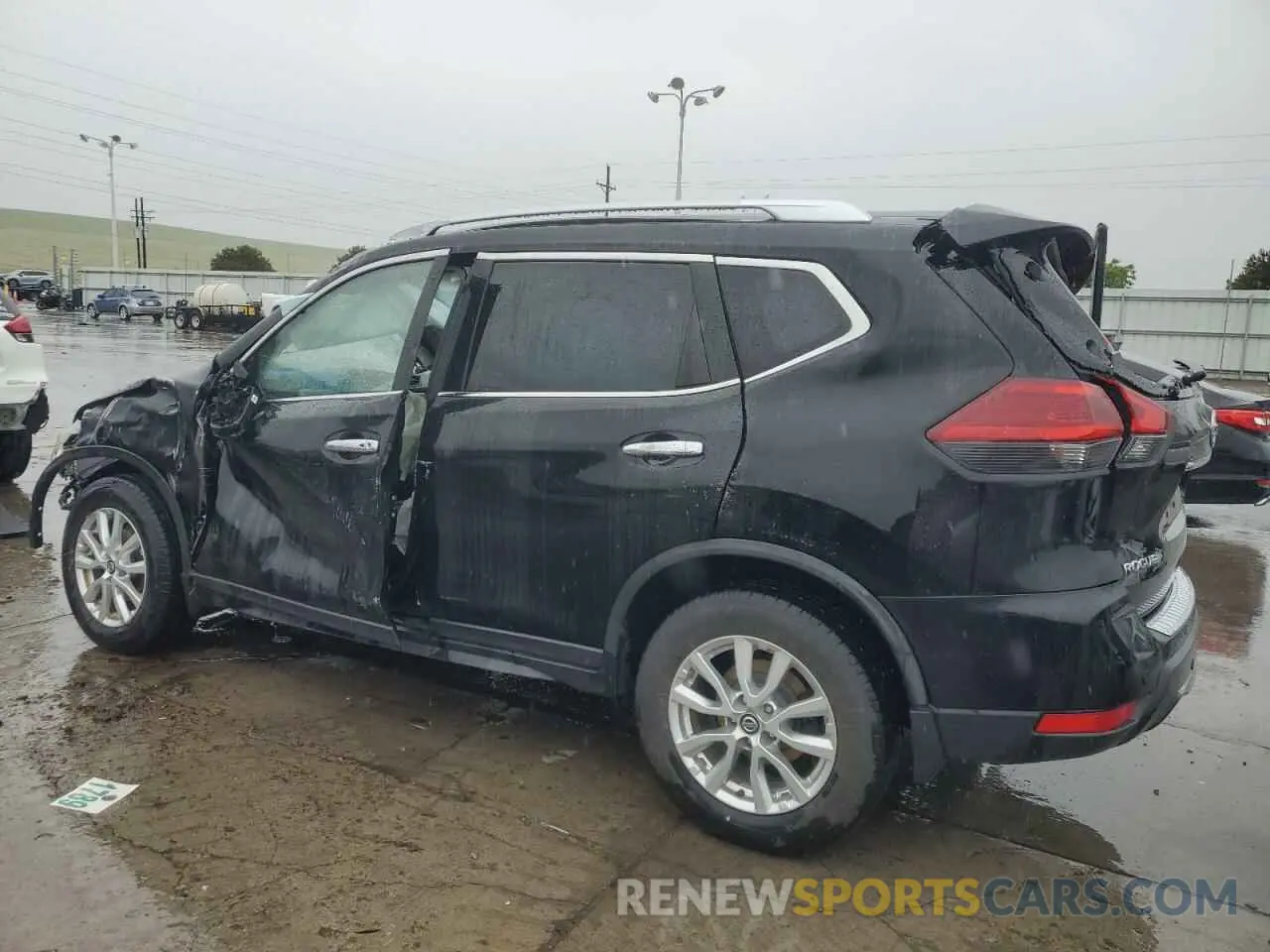 2 Photograph of a damaged car JN8AT2MV5KW377599 NISSAN ROGUE 2019