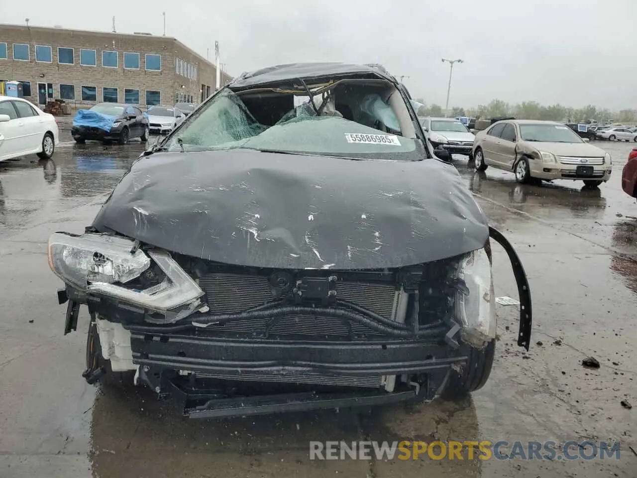 5 Photograph of a damaged car JN8AT2MV5KW377599 NISSAN ROGUE 2019