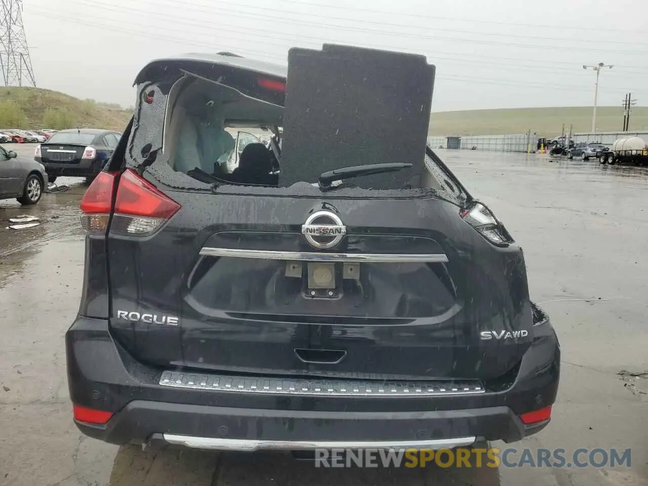 6 Photograph of a damaged car JN8AT2MV5KW377599 NISSAN ROGUE 2019