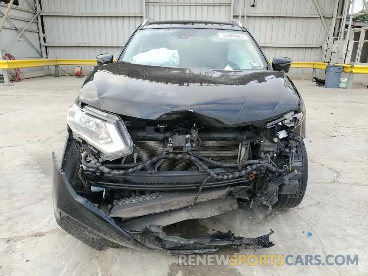 5 Photograph of a damaged car JN8AT2MV5KW380275 NISSAN ROGUE 2019