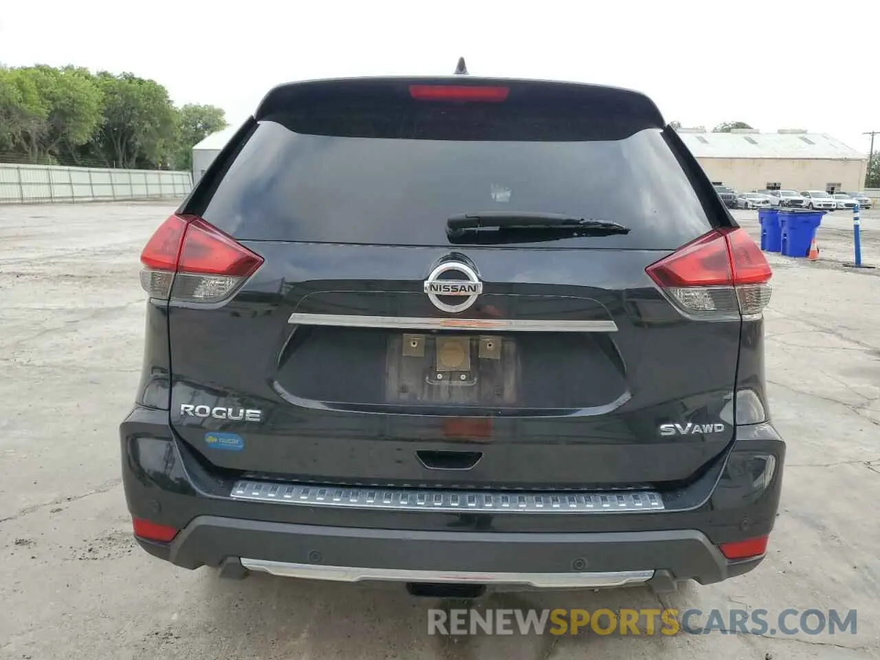 6 Photograph of a damaged car JN8AT2MV5KW380275 NISSAN ROGUE 2019
