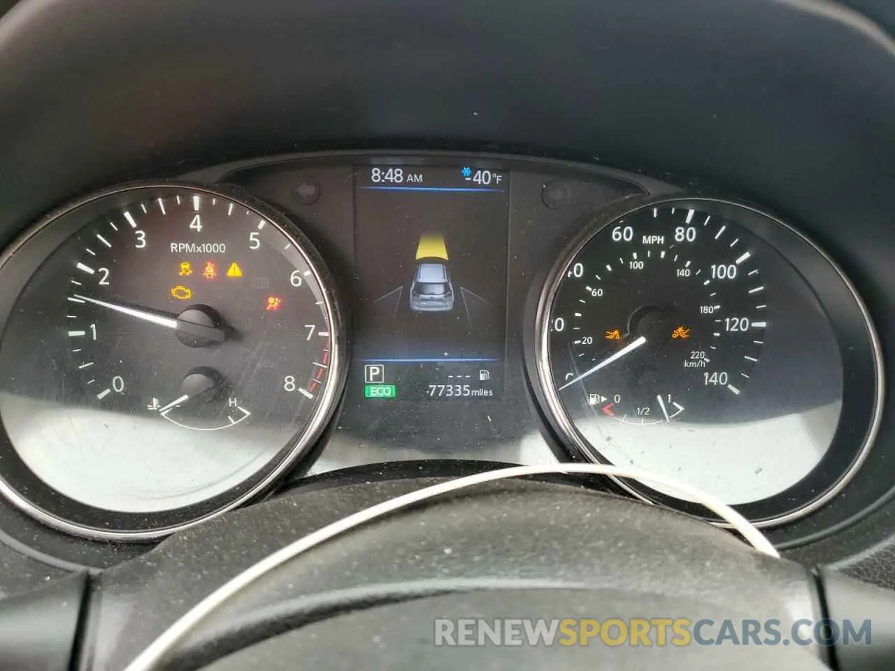 9 Photograph of a damaged car JN8AT2MV5KW380275 NISSAN ROGUE 2019
