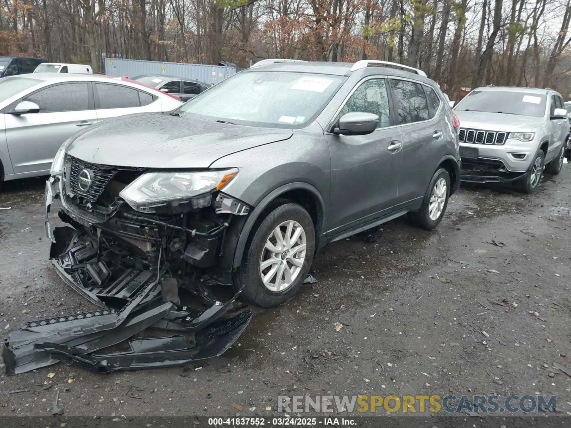 2 Photograph of a damaged car JN8AT2MV5KW382835 NISSAN ROGUE 2019