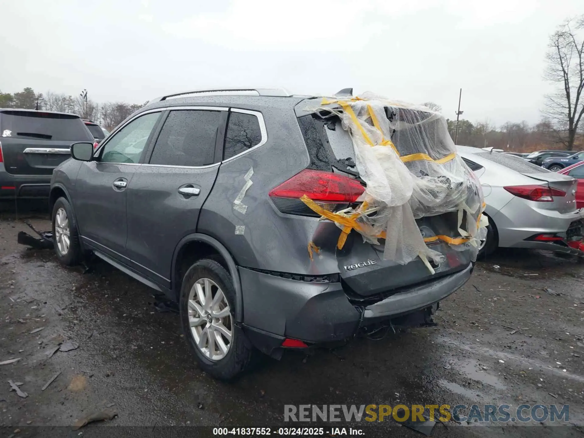 6 Photograph of a damaged car JN8AT2MV5KW382835 NISSAN ROGUE 2019