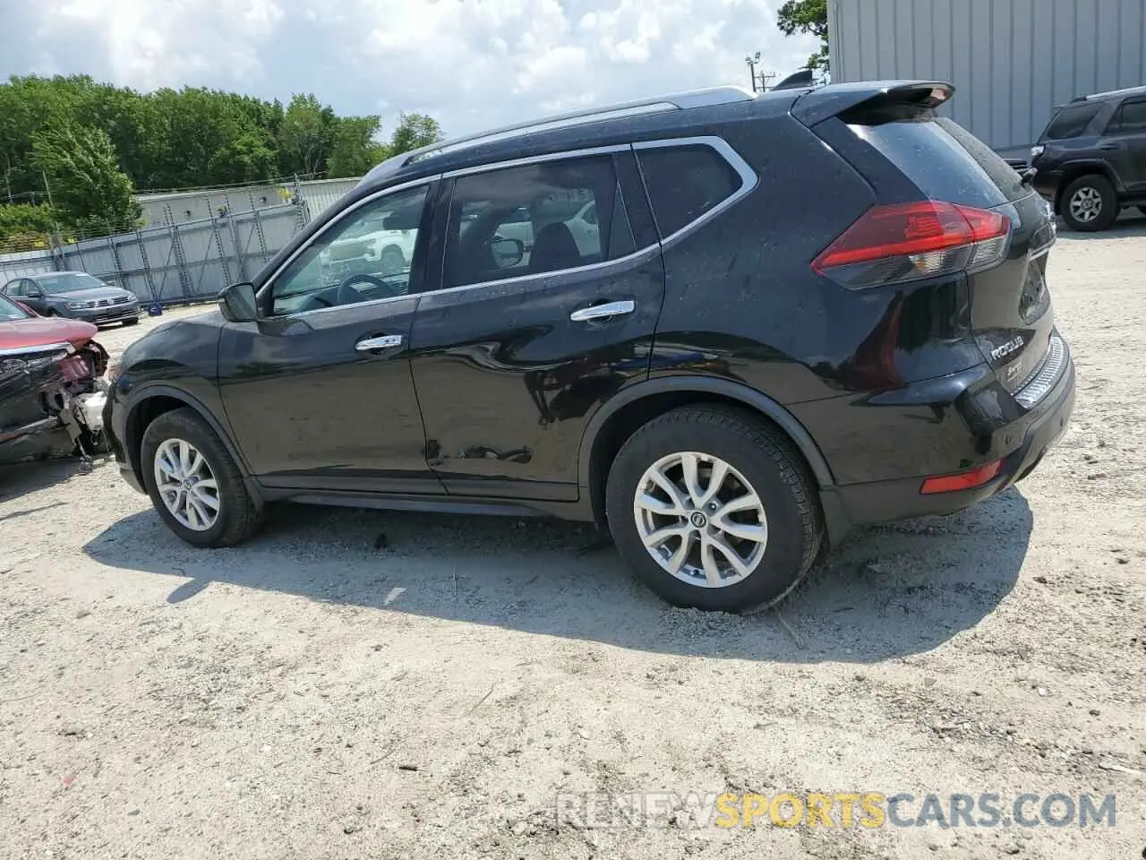 2 Photograph of a damaged car JN8AT2MV5KW388800 NISSAN ROGUE 2019