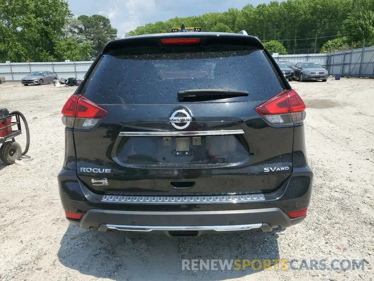 6 Photograph of a damaged car JN8AT2MV5KW388800 NISSAN ROGUE 2019