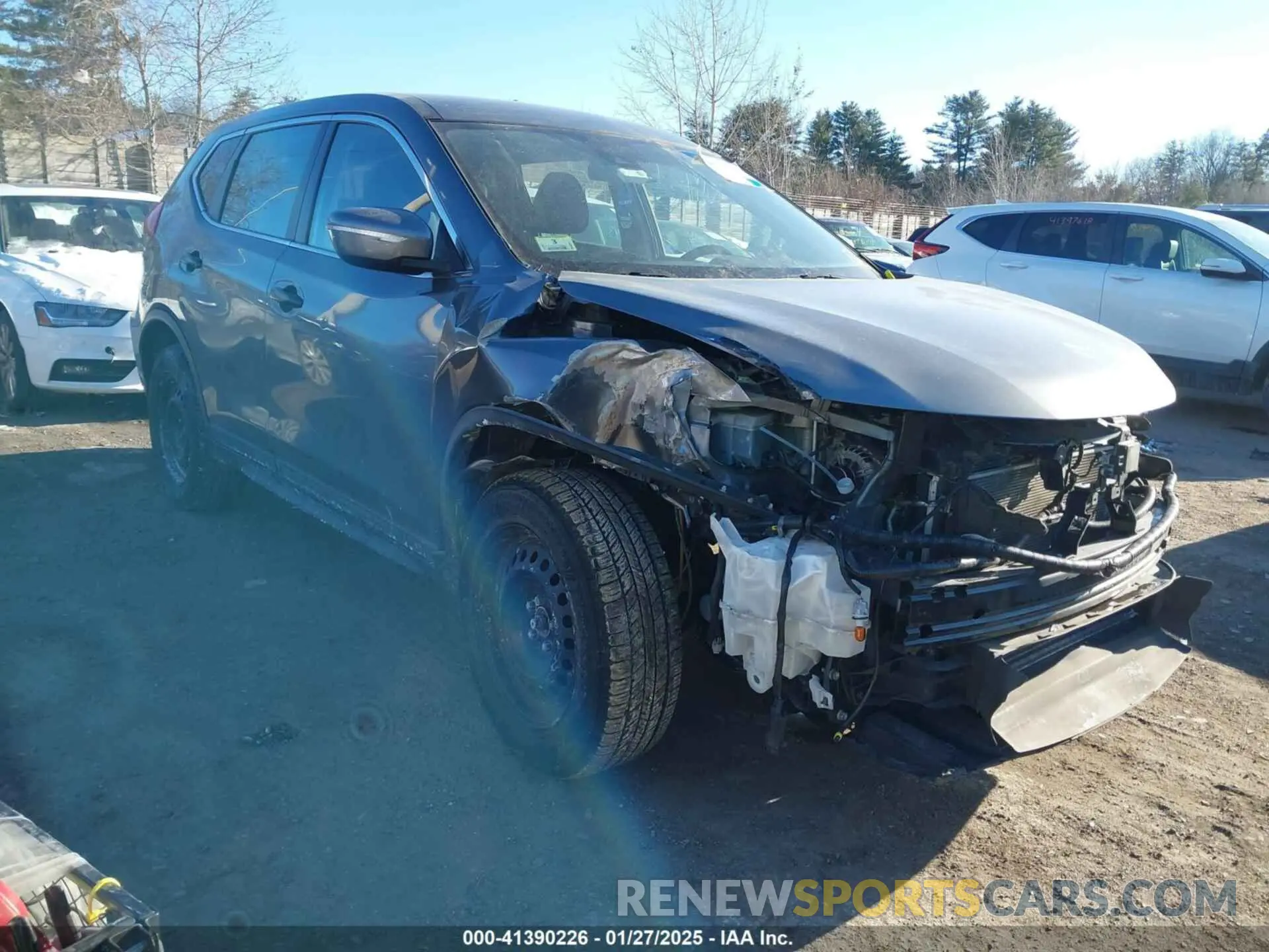 1 Photograph of a damaged car JN8AT2MV5KW389168 NISSAN ROGUE 2019