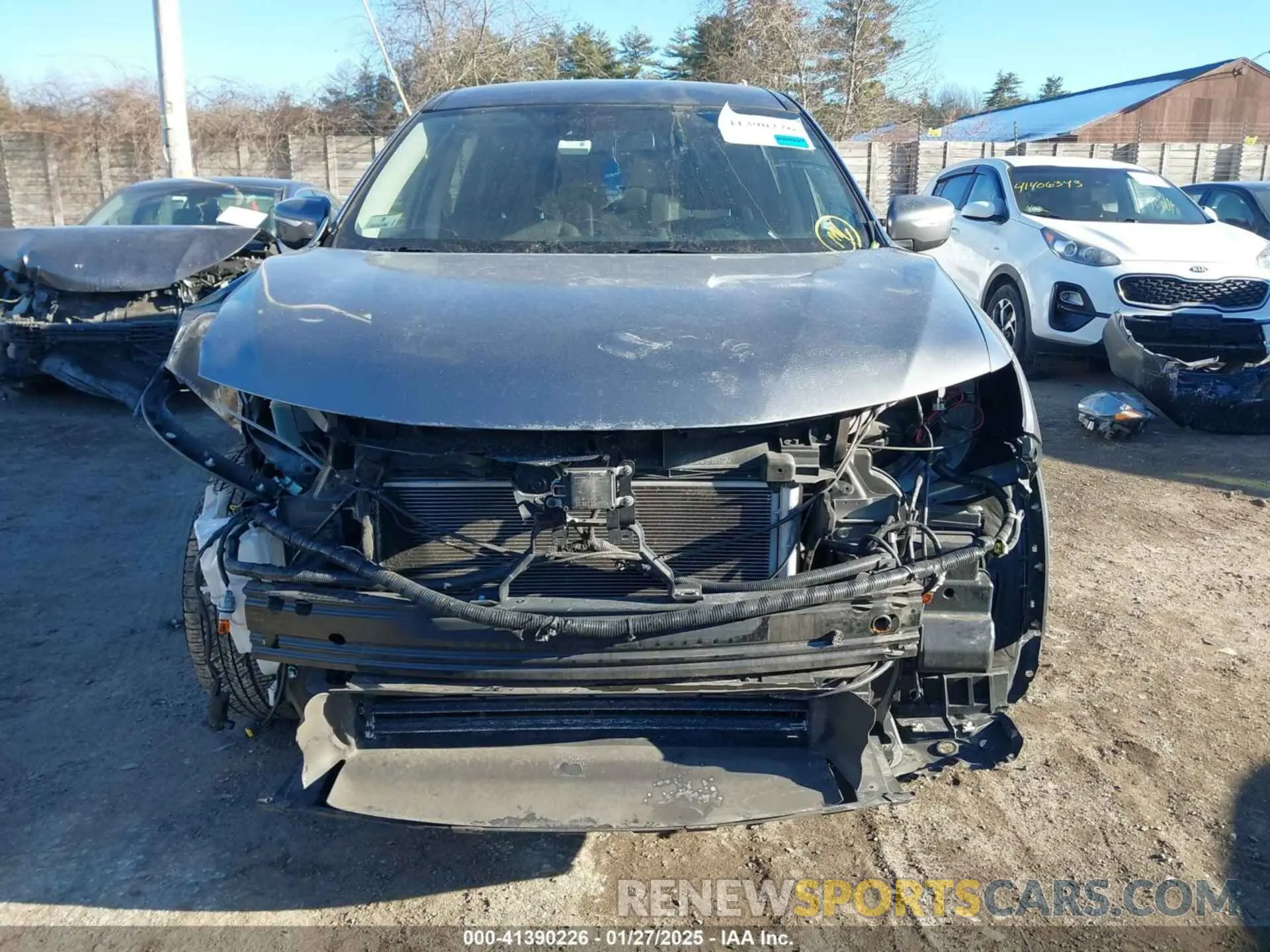 13 Photograph of a damaged car JN8AT2MV5KW389168 NISSAN ROGUE 2019