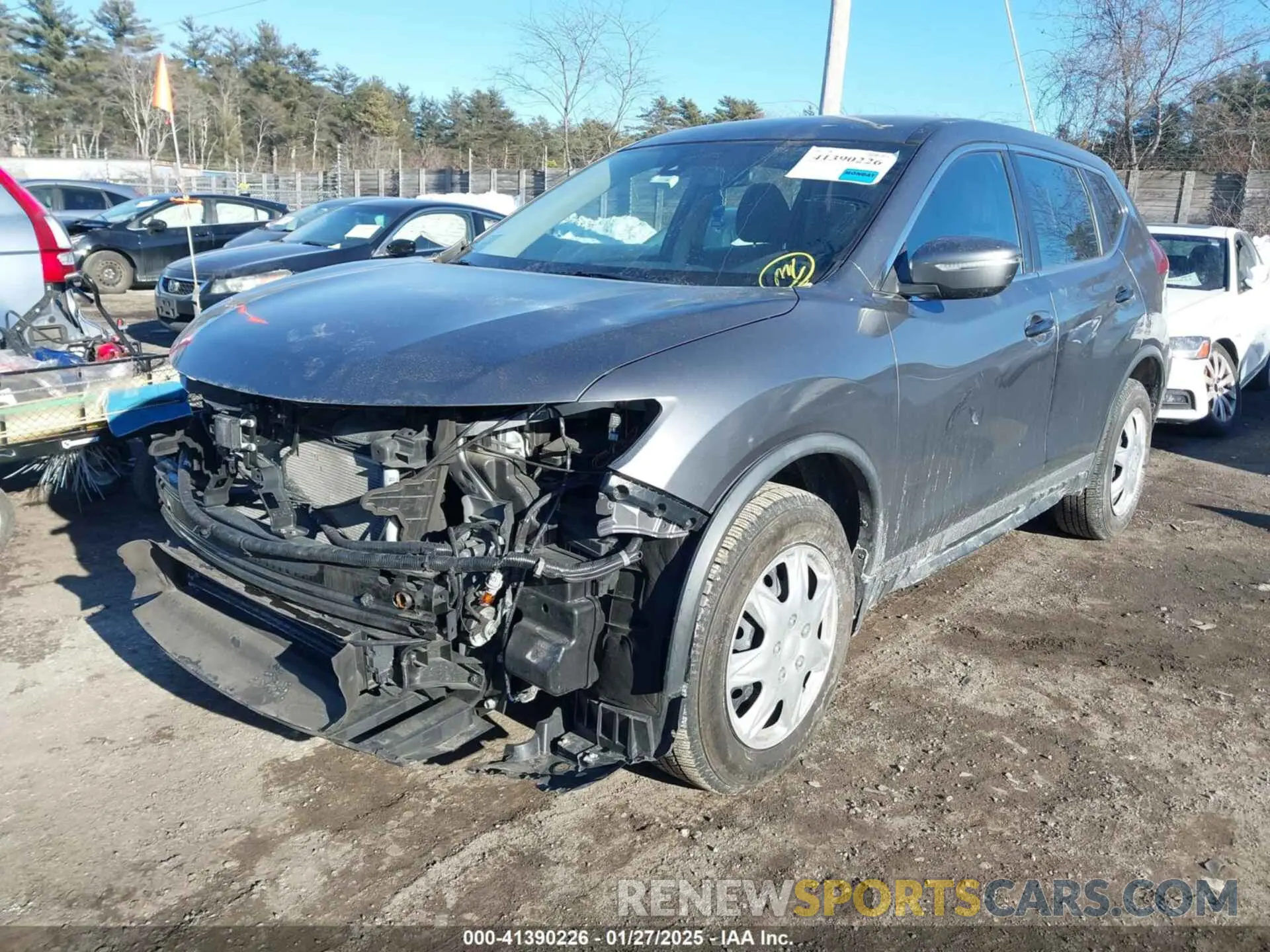 2 Photograph of a damaged car JN8AT2MV5KW389168 NISSAN ROGUE 2019