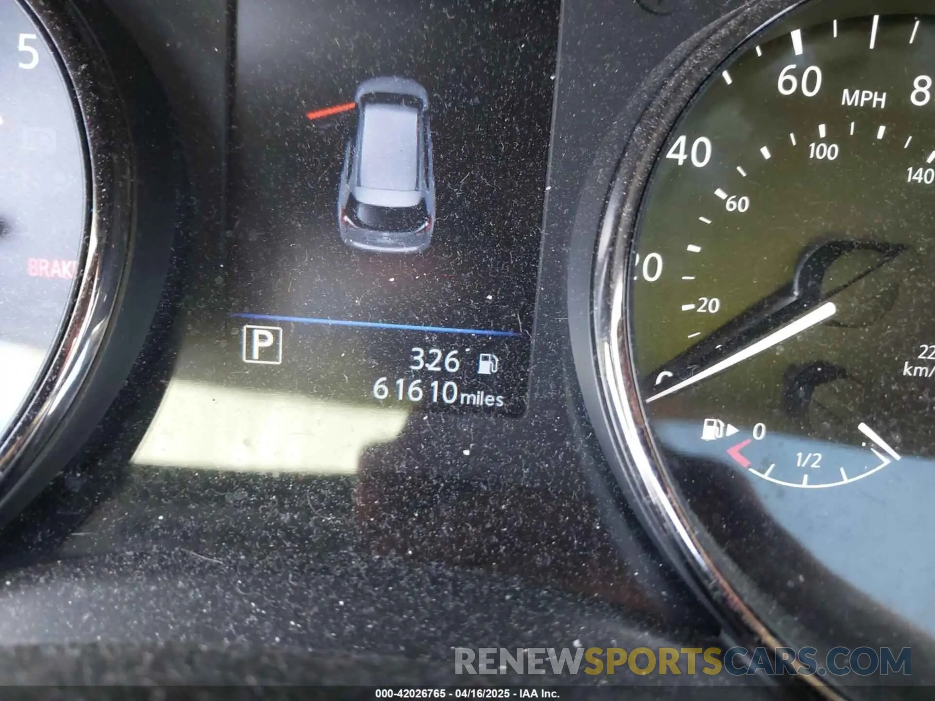 16 Photograph of a damaged car JN8AT2MV5KW389574 NISSAN ROGUE 2019
