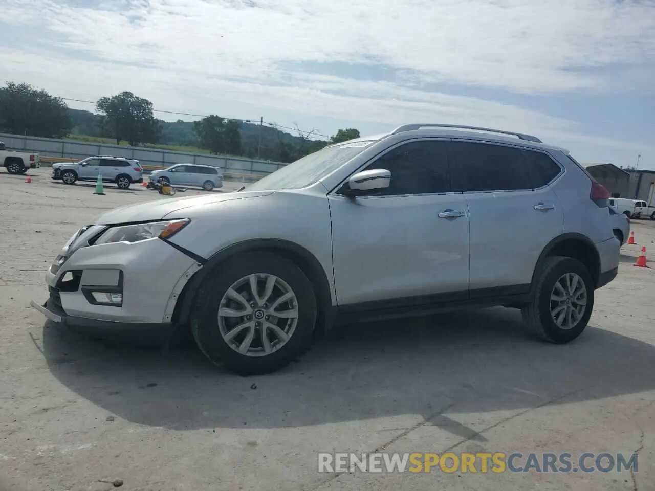 1 Photograph of a damaged car JN8AT2MV5KW400430 NISSAN ROGUE 2019