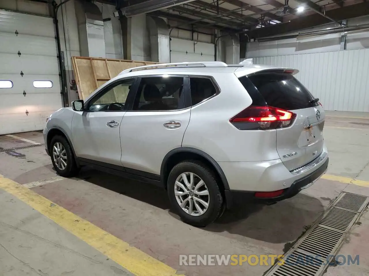 2 Photograph of a damaged car JN8AT2MV6KW376915 NISSAN ROGUE 2019