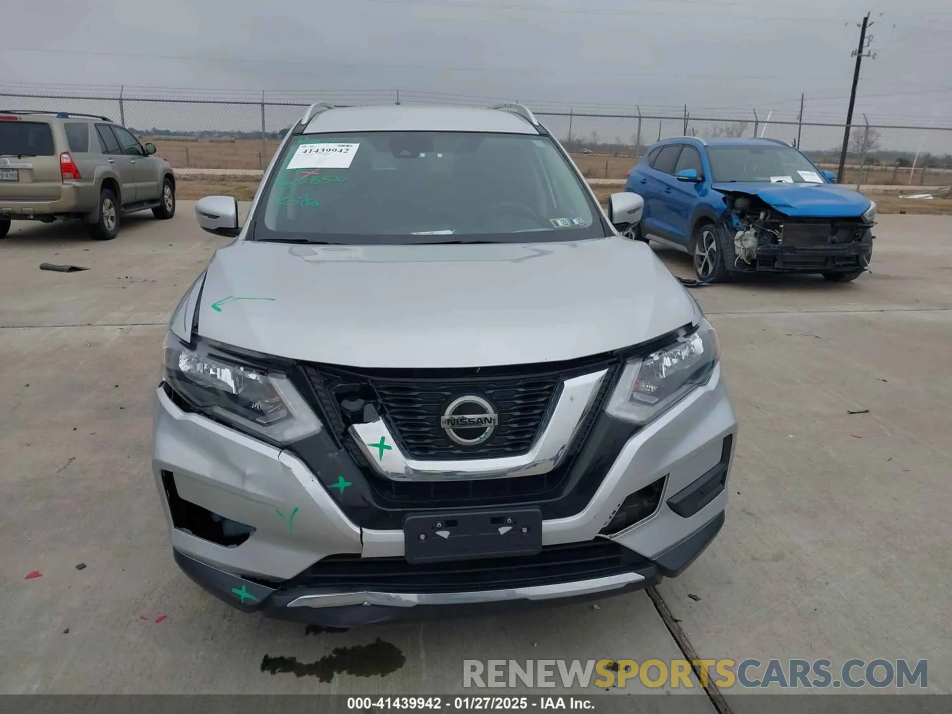 12 Photograph of a damaged car JN8AT2MV6KW382956 NISSAN ROGUE 2019