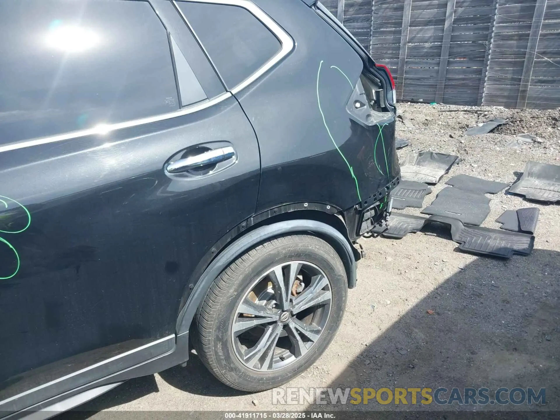 6 Photograph of a damaged car JN8AT2MV6KW384593 NISSAN ROGUE 2019