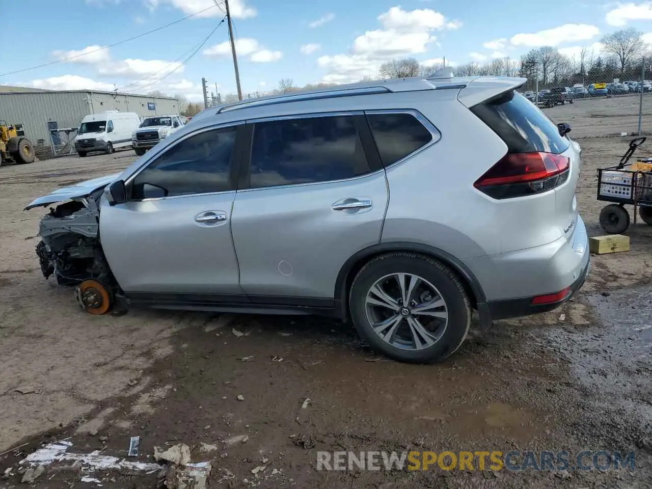 2 Photograph of a damaged car JN8AT2MV6KW387994 NISSAN ROGUE 2019