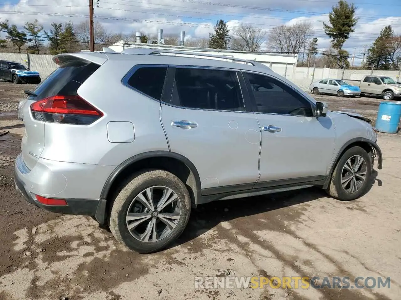 3 Photograph of a damaged car JN8AT2MV6KW387994 NISSAN ROGUE 2019