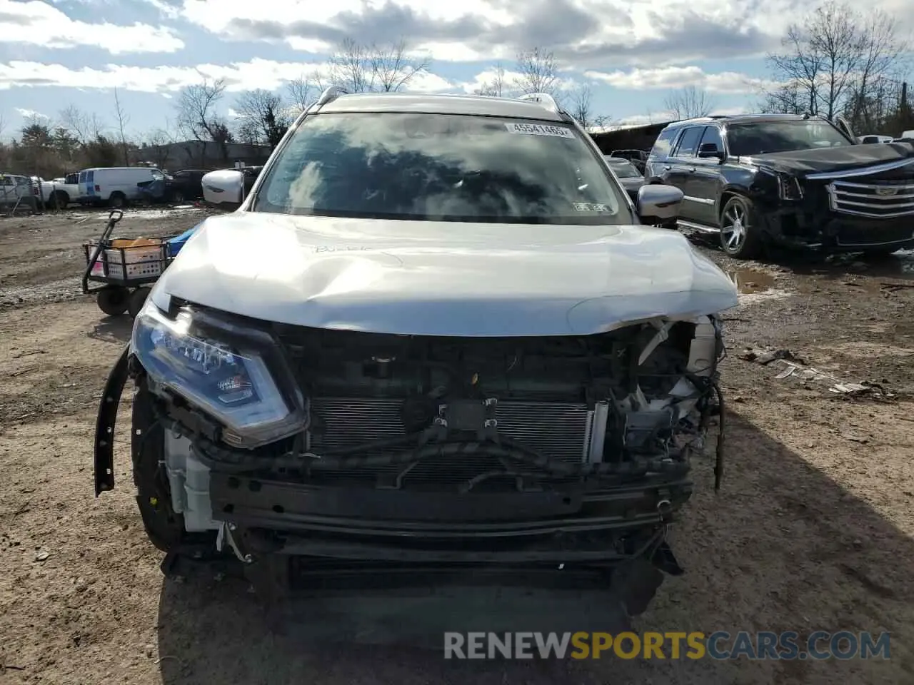 5 Photograph of a damaged car JN8AT2MV6KW387994 NISSAN ROGUE 2019