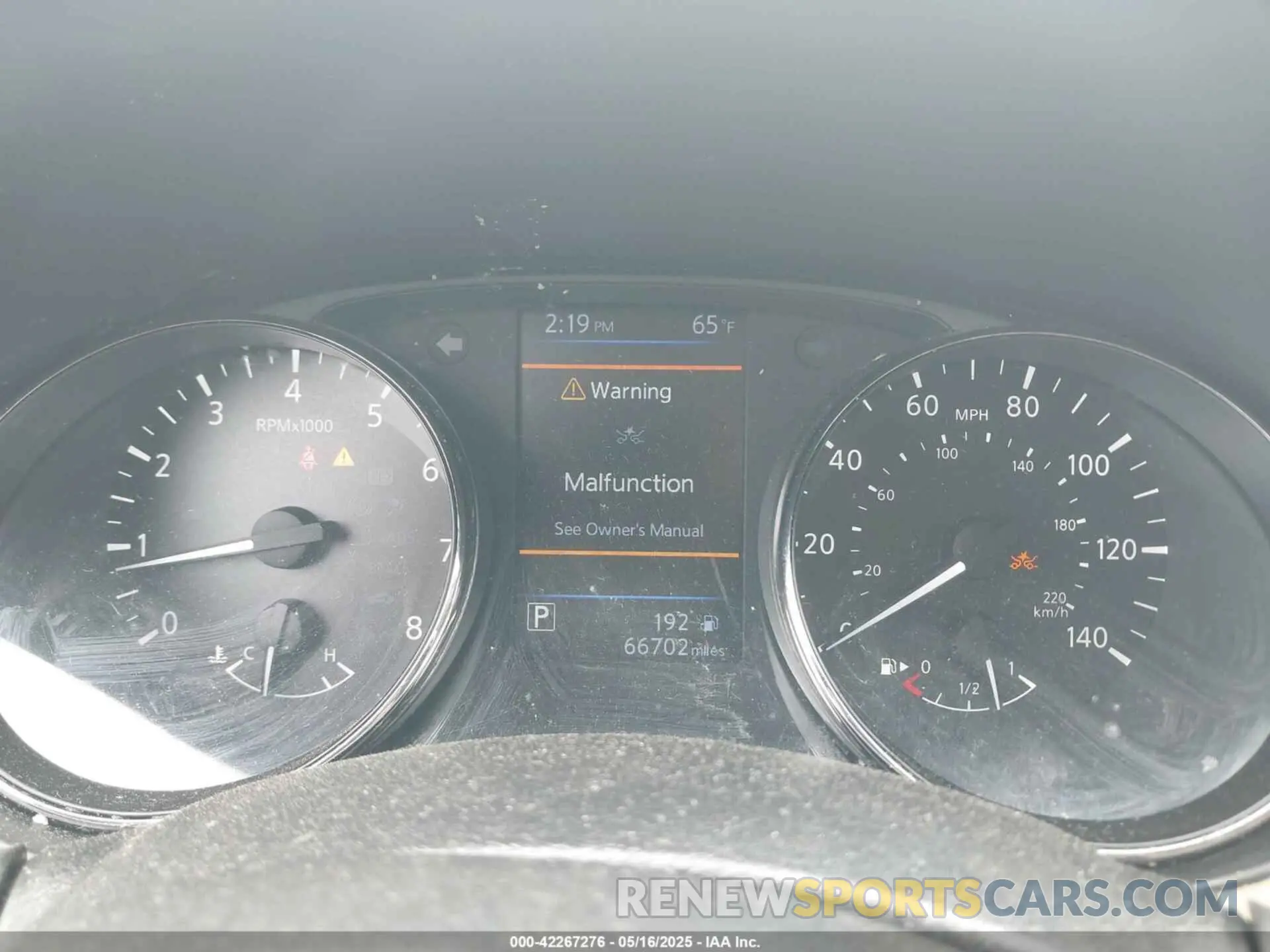 7 Photograph of a damaged car JN8AT2MV6KW392273 NISSAN ROGUE 2019